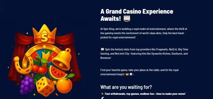Spinkings bonus